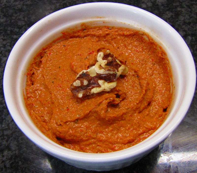 Muhummara - Red Pepper and Walnut Dip