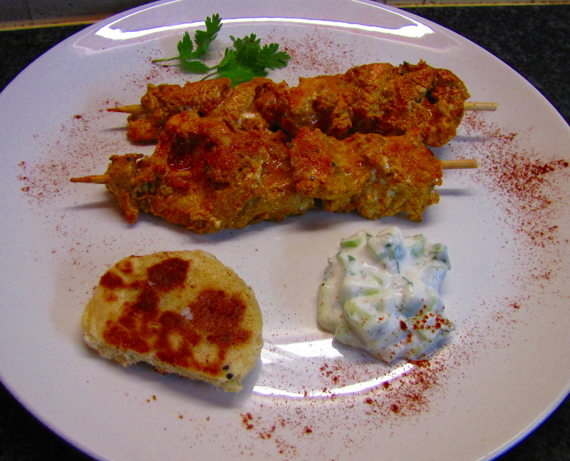 Fish Tikka Skewers